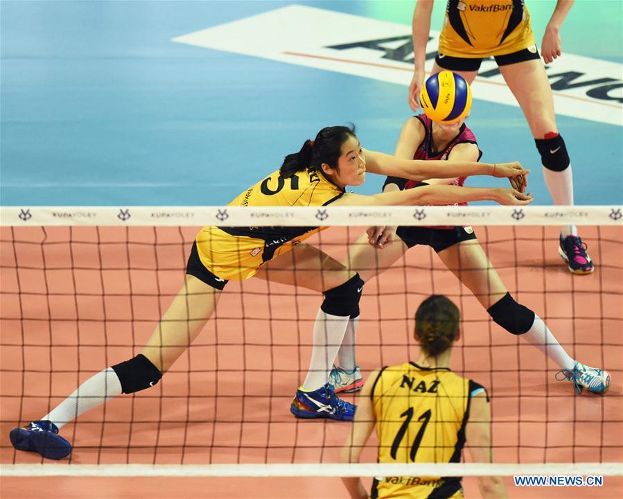 (SP)TURKEY-ANKARA-VOLLEYBALL-TURKISH CUP-QUARTER FINAL-VAKIFBANK VS KAMEROGLU BEYLIKDUZU