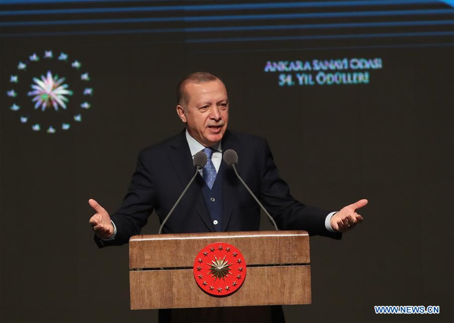 TURKEY-ANKARA-PRESIDENT-ERDOGAN-AFRIN OPERATION