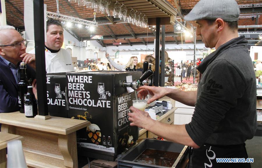 BELGIUM-BRUSSELS-CHOCOLATE FAIR