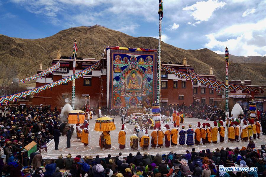 CHINA-TIBET-QOIDE MONASTERY-RELIGIOUS SERVICE (CN)