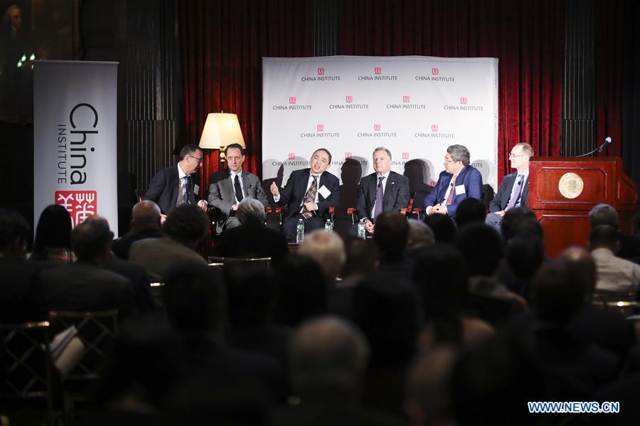U.S.-NEW YORK-FORUM-CHINESE INVESTMENT