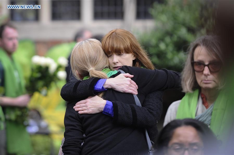BRITAIN-LONDON-GRENFELL TOWER-FIRE-ONE YEAR ANNIVERSARY