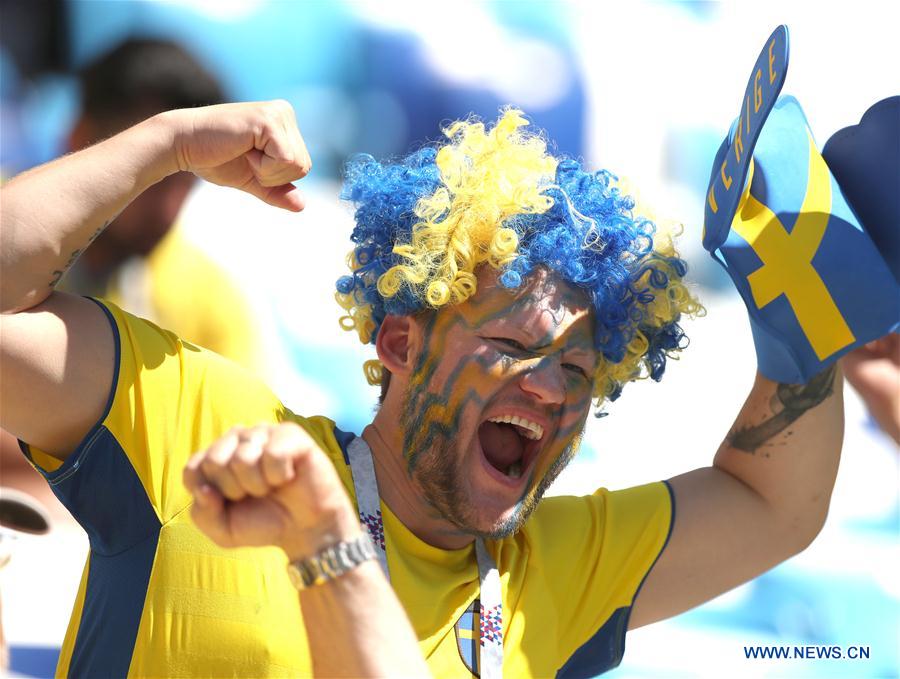 (SP)RUSSIA-NIZHNY NOVGOROD-2018 WORLD CUP-GROUP F-SWEDEN VS SOUTH KOREA