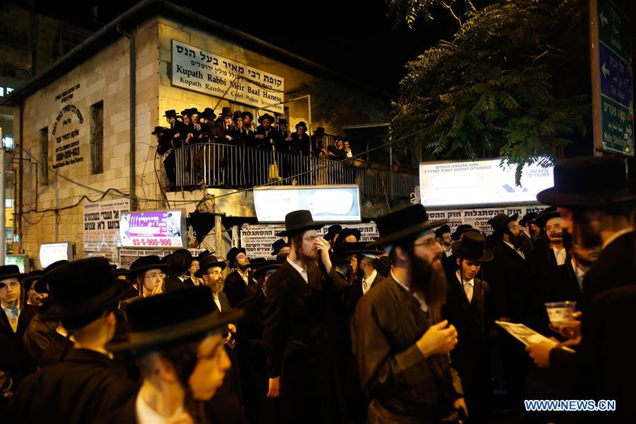 MIDEAST-JERUSALEM-PROTEST-ULTRA-ORTHODOX-ARMY CONSCRIPTION