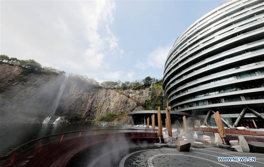 CHINA-SHANGHAI-UNUSED QUARRY-HOTEL (CN)