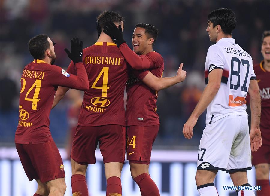 (SP)ITALY-ROME-SOCCER-SERIE A-ROMA VS GENOA