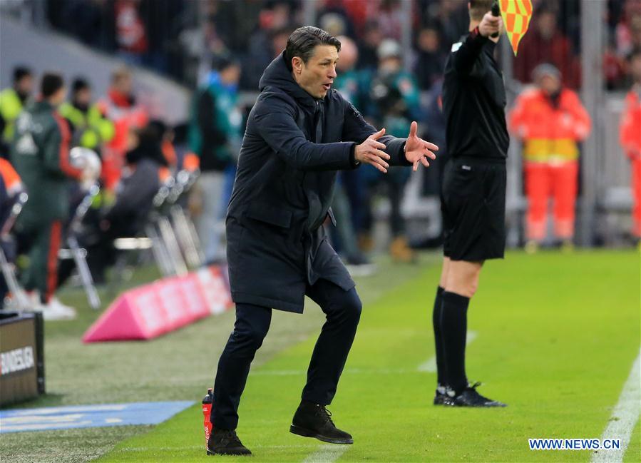 (SP)GERMANY-MUNICH-SOCCER-BUNDESLIGA-BAYERN MUNICH VS STUTTGART