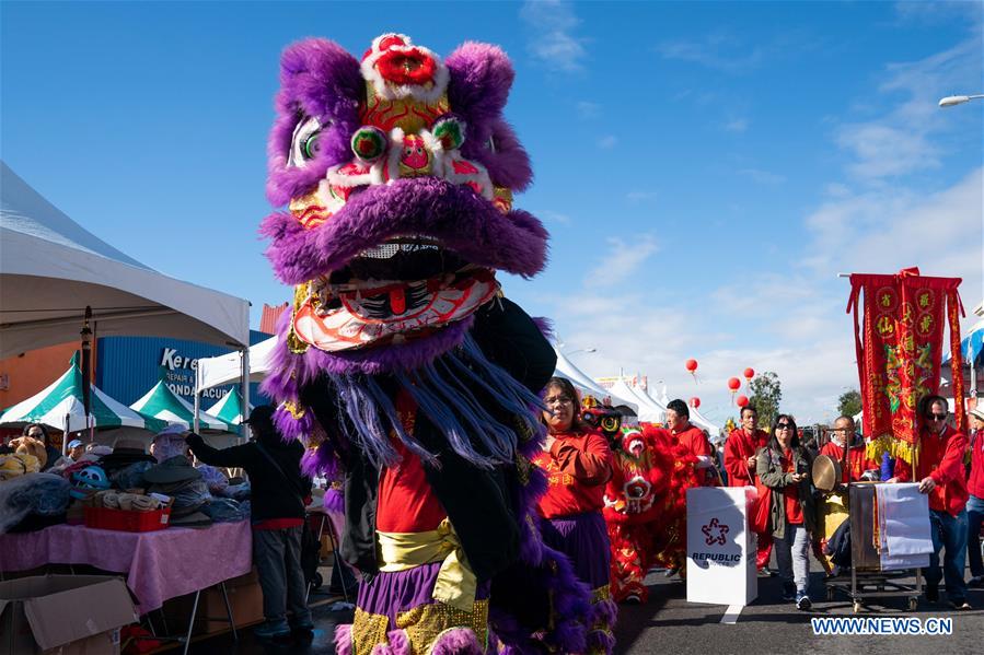 U.S.-LOS ANGELES-LUNAR NEW YEAR-CELEBRATION