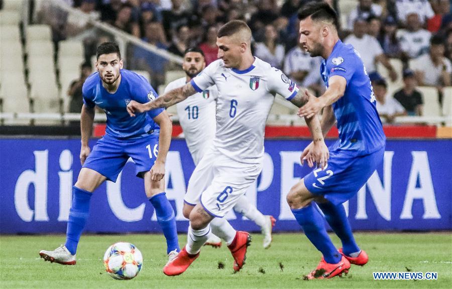 (SP)GREECE-ATHENS-UEFA EURO 2020 QUALIFIER-GROUP J-GREECE VS ITALY
