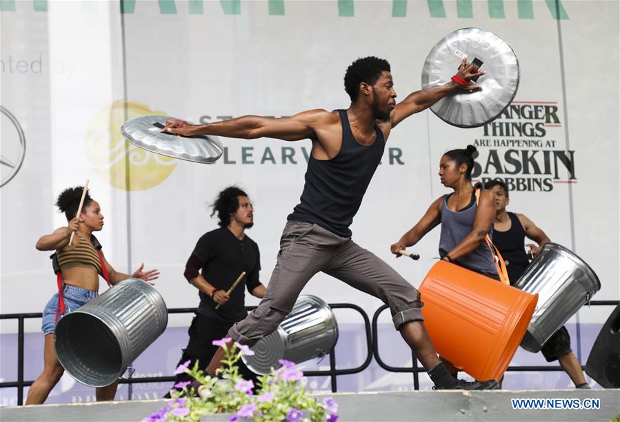 U.S.-NEW YORK-BROADWAY IN BRYANT PARK