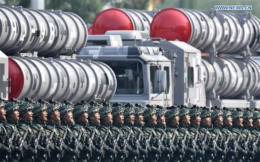 (PRC70Years) XINHUA PHOTOS OF THE DAY