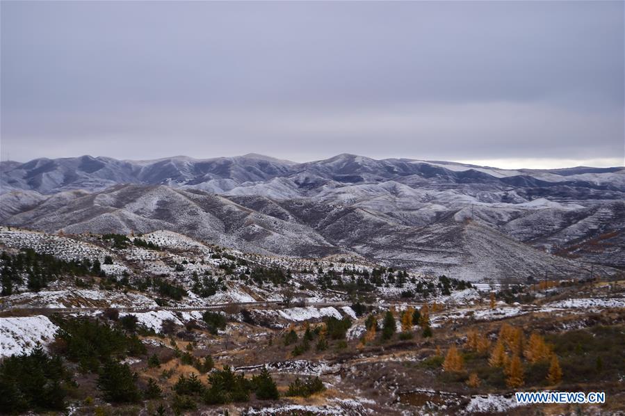 CHINA-INNER MONGOLIA-DAQING MOUNTAIN-SNOW-SCENERY (CN)