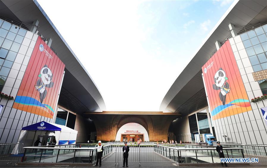 CHINA-SHANGHAI-IMPORT EXPO-PREPARATION (CN)