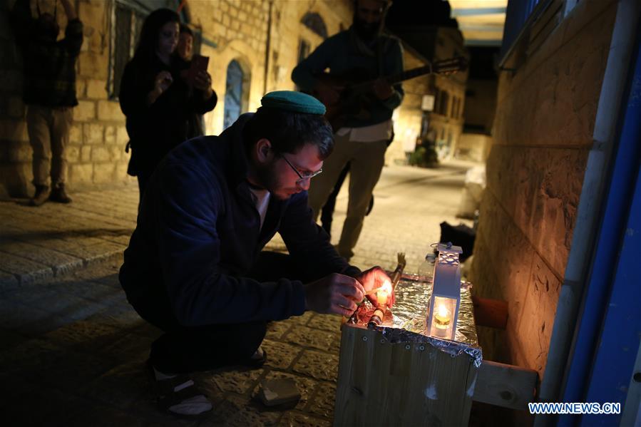 ISRAEL-SAFED-HANUKKAH