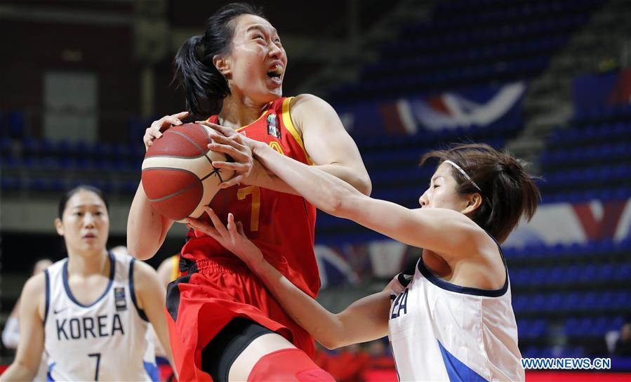 (SP)SERBIA-BELGRADE-FIBA-WOMEN'S OLYMPIC QUALIFYING TOURNAMENT-CHINA VS SOUTH KOREA