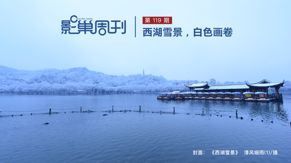 【影巢周刊】西湖雪景，白色畫卷