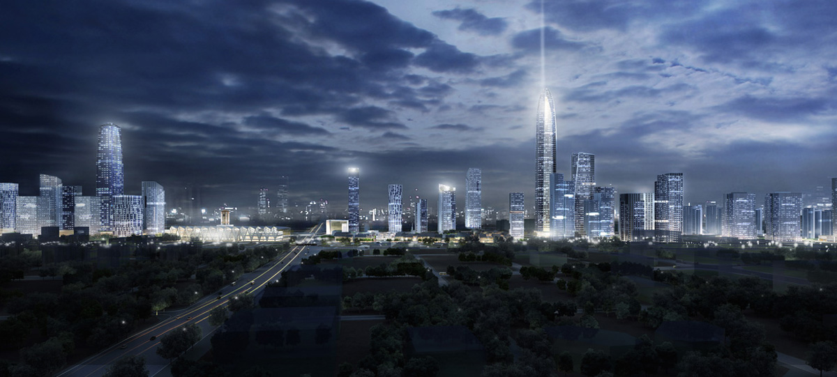 石家莊中央商務區(qū)的南區(qū)和北區(qū)，將分別以金融和智慧為核心進行建設，帶動產(chǎn)業(yè)經(jīng)濟集聚