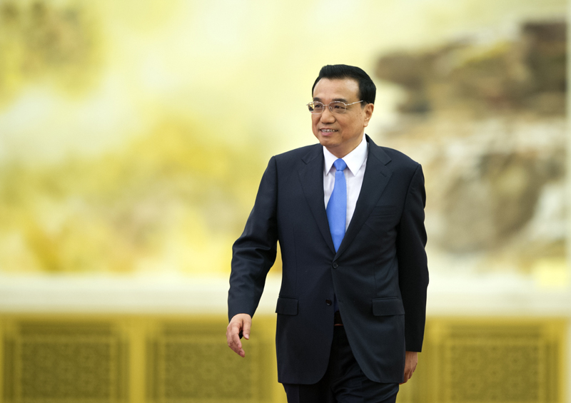 3月15日，國(guó)務(wù)院總理李克強(qiáng)在北京人民大會(huì)堂與中外記者見(jiàn)面，并回答記者提問(wèn)。新華社記者 謝環(huán)馳 攝