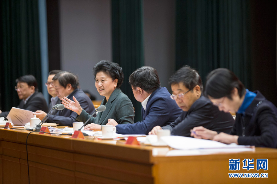 1月16日，中共中央政治局委員、國(guó)務(wù)院副總理劉延?xùn)|在北京出席&ldquo;加強(qiáng)和改進(jìn)新形勢(shì)下高校思想政治工作專題研討班&rdquo;開班式。 新華社記者崔新鈺 攝