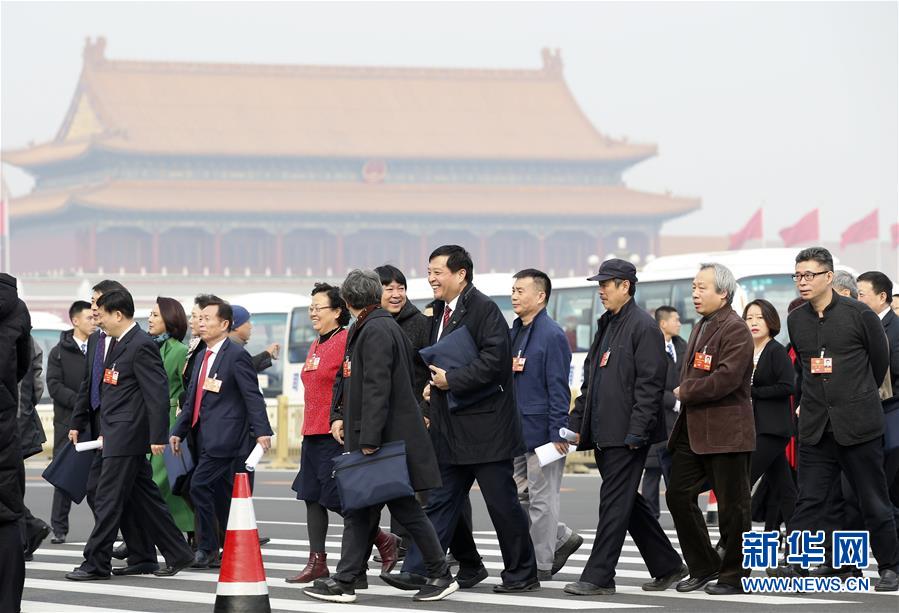 （兩會(huì)&middot;政協(xié)開幕）（5）全國(guó)政協(xié)十三屆一次會(huì)議開幕