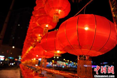 資料圖：紅燈籠。宋文佳 攝