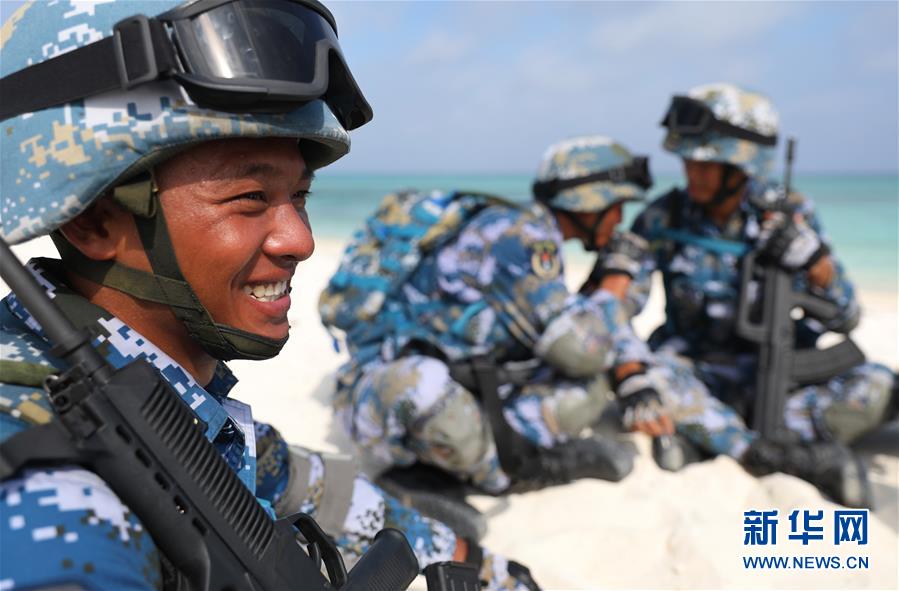 （壯麗70年&middot;奮斗新時(shí)代&middot;新華全媒頭條&middot;圖文互動(dòng)）（6）&ldquo;你在我的航程上，我在你的視線里&rdquo;&mdash;&mdash;走進(jìn)海軍西沙中建島官兵的五彩世界