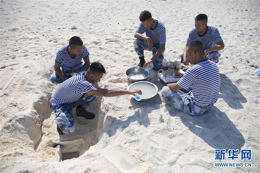 （壯麗70年&middot;奮斗新時(shí)代&middot;新華全媒頭條&middot;圖文互動(dòng)）（8）&ldquo;你在我的航程上，我在你的視線里&rdquo;&mdash;&mdash;走進(jìn)海軍西沙中建島官兵的五彩世界