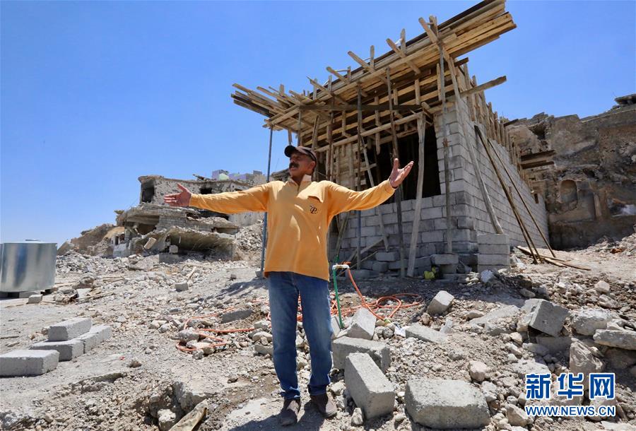 （國(guó)際&middot;圖文互動(dòng)）（5）通訊：中企員工愛(ài)心捐款助摩蘇爾老城民眾重燃生活希望