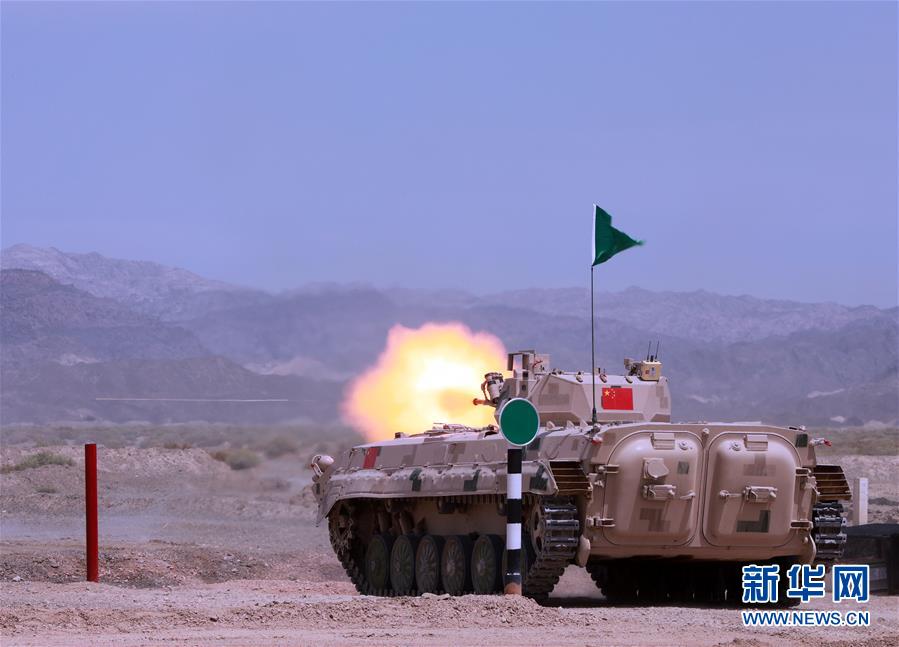 （圖文互動(dòng)）（4）&ldquo;國際軍事比賽-2019&rdquo;：中國參賽隊(duì)刷新&ldquo;蘇沃洛夫突擊&rdquo;步戰(zhàn)車組單車賽紀(jì)錄
