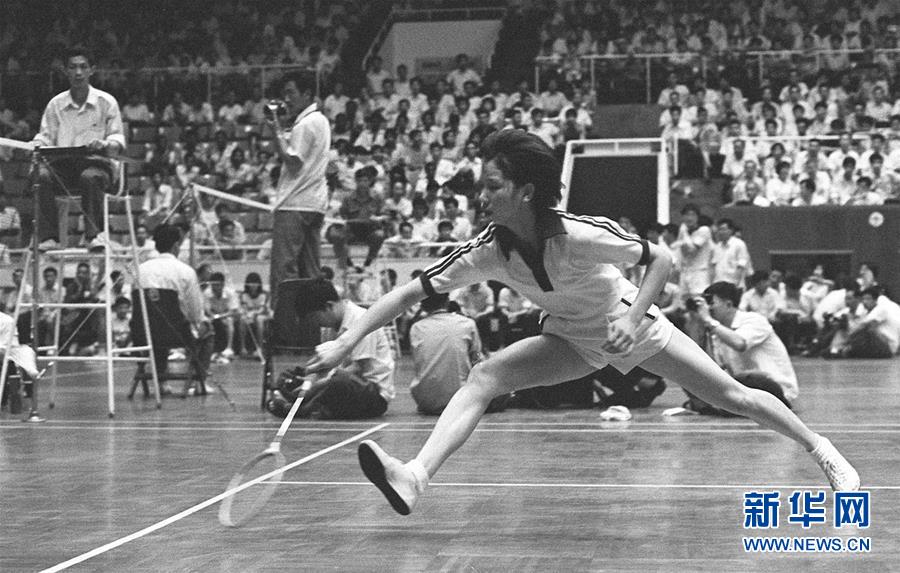 (體育·專題)(1)中國(guó)羽毛球名將韓愛萍逝世