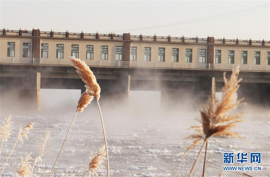 （環(huán)境）（4）黃河三盛公水利樞紐庫(kù)區(qū)出現(xiàn)&ldquo;水煮黃河&rdquo;景觀