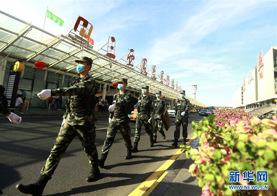 （聚焦疫情防控&middot;圖文互動(dòng)）（1）武警官兵全力奮戰(zhàn)疫情防控一線