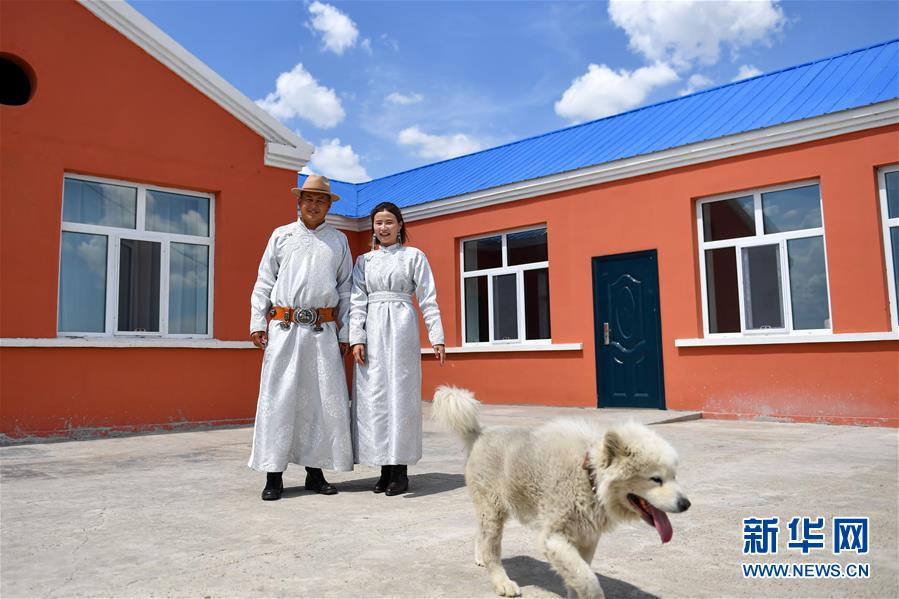 （走向我們的小康生活&middot;圖文互動）（6）草原有了網(wǎng)，手機(jī)能放羊&mdash;&mdash;看呼倫貝爾大草原牧民生活變了樣 