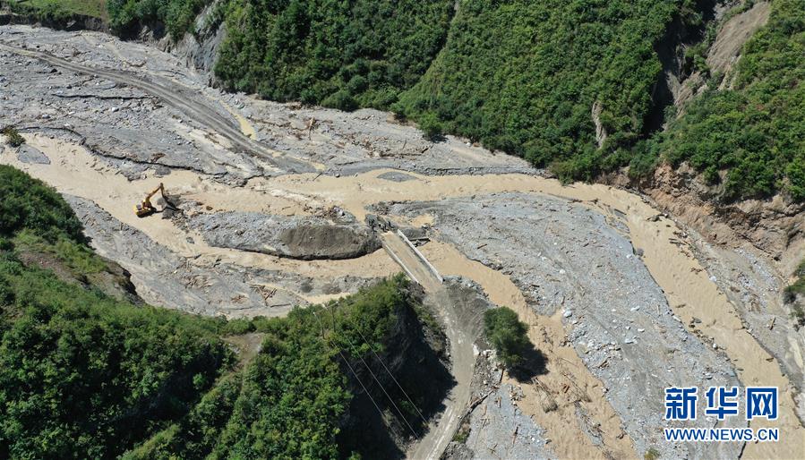 （防汛抗洪&middot;圖文互動）（3）七夕前夜，為莫諾村架起&ldquo;生命之橋&rdquo;