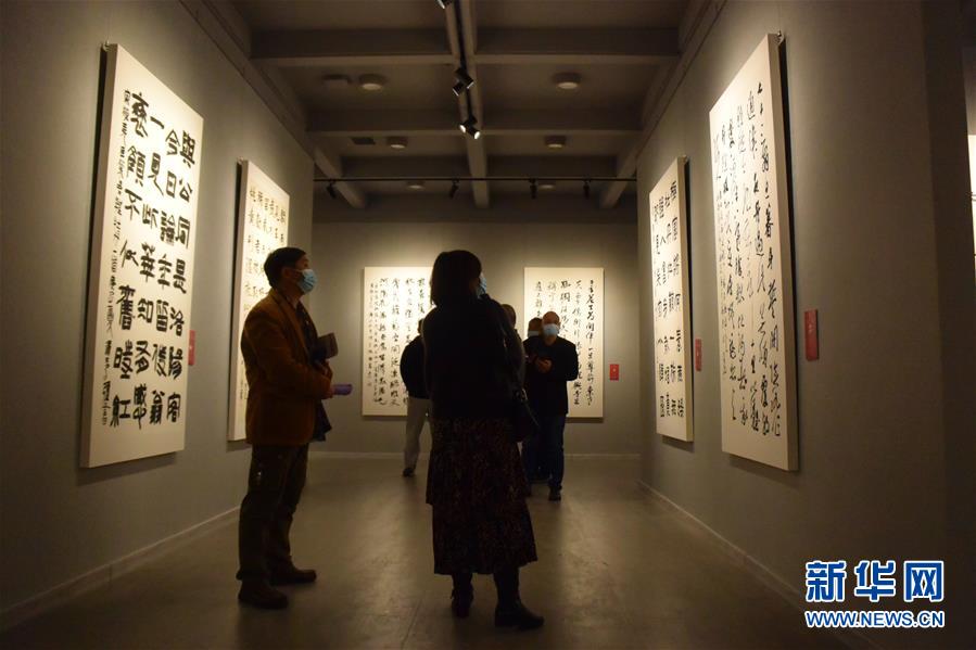 （新華網(wǎng)&middot;圖文互動）（3）&ldquo;黃河明珠&mdash;&mdash;龍門石窟國際書法名家邀請展&rdquo;開展