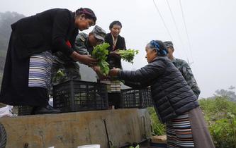 &ldquo;八一&rdquo;禮物，飛向云端哨所
