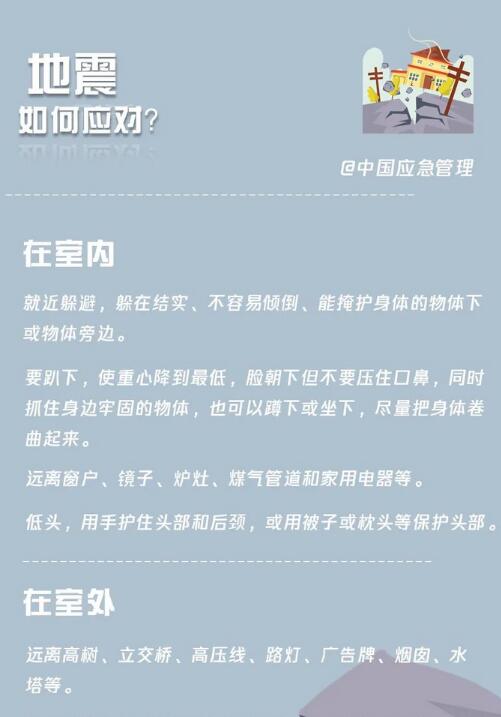 地震如何應(yīng)對(duì)？