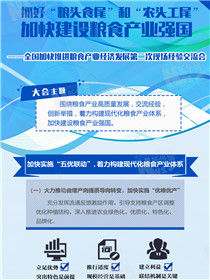 抓好&ldquo;糧頭食尾&rdquo;和&ldquo;農(nóng)頭工尾&rdquo; 加快建設(shè)糧食產(chǎn)業(yè)強(qiáng)國