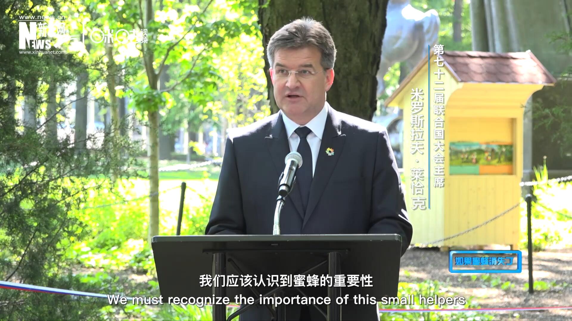 我們應該認識到蜜蜂的重要性，所以我們用&ldquo;世界蜜蜂日&rdquo;提高大家保護蜜蜂的意識，并且用實際行動去保護蜜蜂