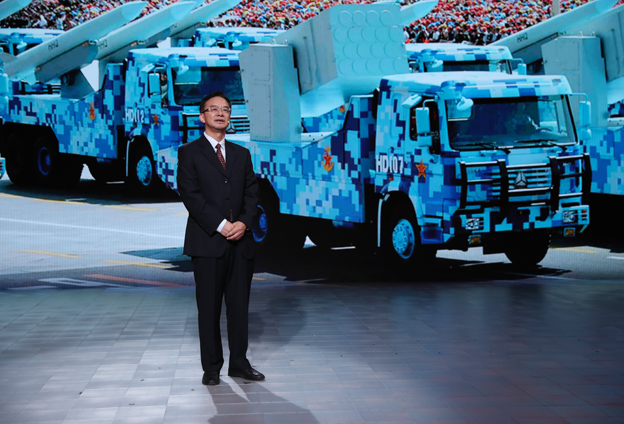 我們武器裝備讓大家自豪地說東風快遞，使命必達