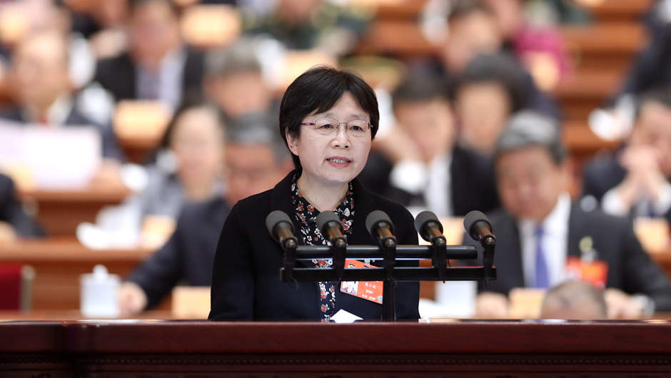 民革中央副主席、上海市委會主委，上海市人大常委會副主任 高小玫