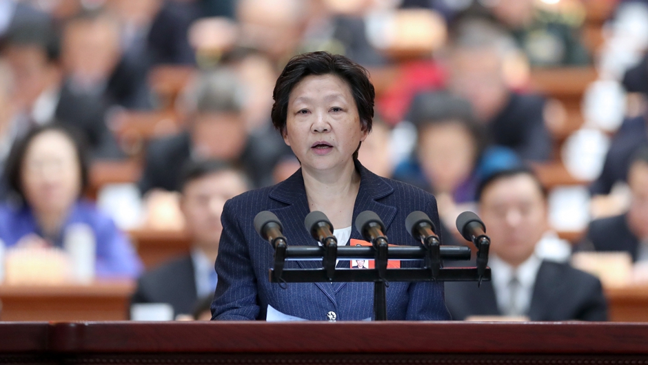 全國政協(xié)人口資源環(huán)境委員會副主任，九三學社中央副主席 印紅