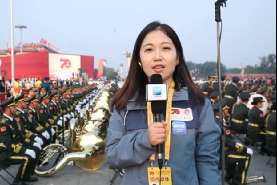 新華網(wǎng)在現(xiàn)場：直擊入場最早、撤出最晚的受閱部隊