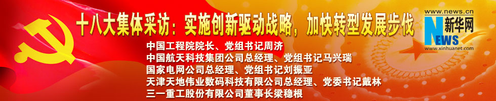 十八大集體采訪：實(shí)施創(chuàng)新驅(qū)動(dòng)戰(zhàn)略，加快轉(zhuǎn)型發(fā)展步伐