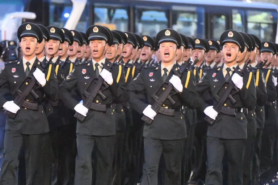 這就是今天早上的北京！