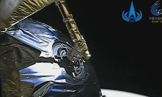 &ldquo;天問一號&rdquo;探測器火星捕獲過程影像來了！