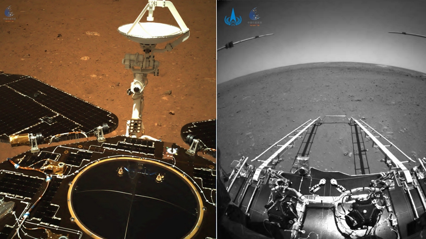 探索星辰大海 祝融號(hào)&ldquo;來信&rdquo;了！