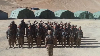 銘記烈士，致敬英雄！加勒萬(wàn)河谷沖突現(xiàn)場(chǎng)視頻公開(kāi)