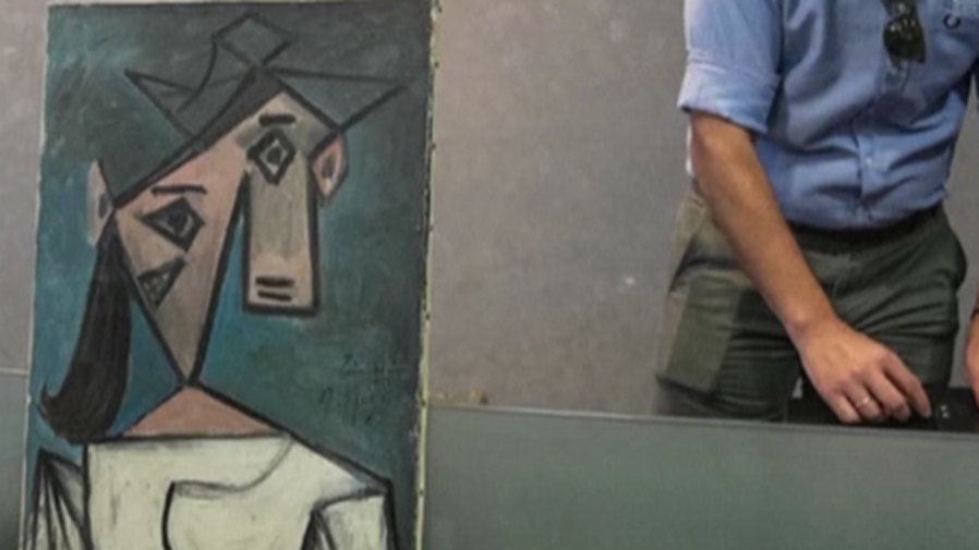 失而復(fù)得！希臘警方尋回9年前失竊的畢加索畫作