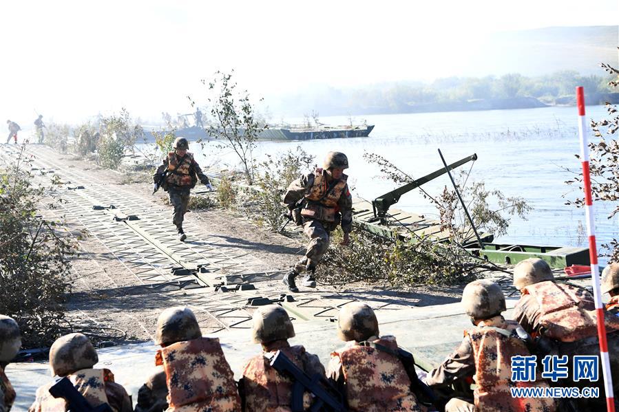 (國際·圖文互動(dòng))(2)“東方-2018”戰(zhàn)略演習(xí)中俄聯(lián)合戰(zhàn)役演練正式開始